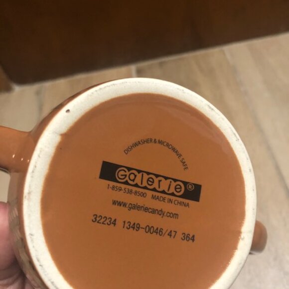 Double Handled Sock Monkey Mug by Galerie - Picture 6 of 6